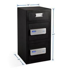 Viking VS-70DS Double Door Depository Safe with Electronic Locks