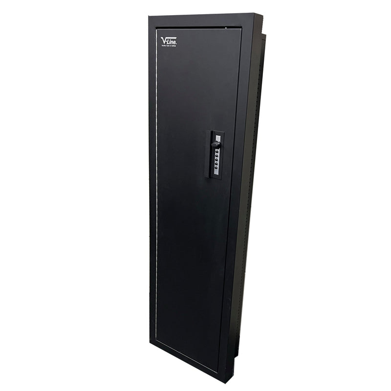 V-Line Tactical Closet Vault In-Wall Safe 51653-S FBLK