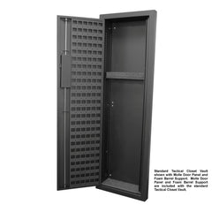 V-Line Tactical Closet Vault In-Wall Safe 51653-S FBLK