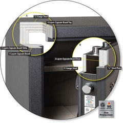 AMSEC NF5924E5 Rifle & Gun Safe with ESL5 Electronic Lock