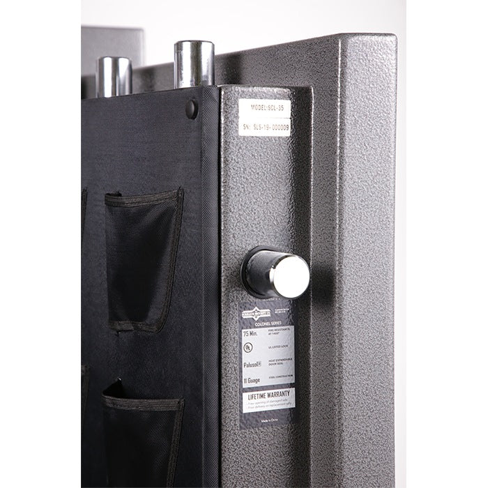 Surelock Security Surelock Security SLSCL-41B Gen II Colonel Bevel Series Gun Safe ...