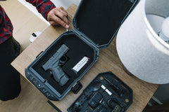 Vaultek Colion Noir Lifepod 2.0 Rugged Airtight Water Resistant Safe with Built-in Lock