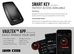 Vaultek VT Full-Size Rugged Bluetooth Smart Safe