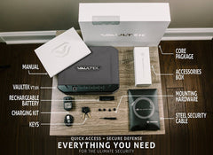 Vaultek VT10i Lightweight Biometric Bluetooth Smart Safe