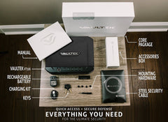 Vaultek VT10i Lightweight Biometric Bluetooth Smart Safe
