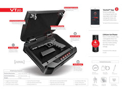 Vaultek VT20 Rugged Bluetooth Smart Handgun Safe