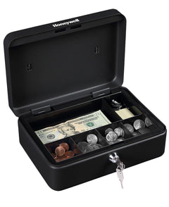 Honeywell 6112 Standard Steel Cash Box with Key Lock