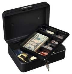 Honeywell 6112 Standard Steel Cash Box with Key Lock