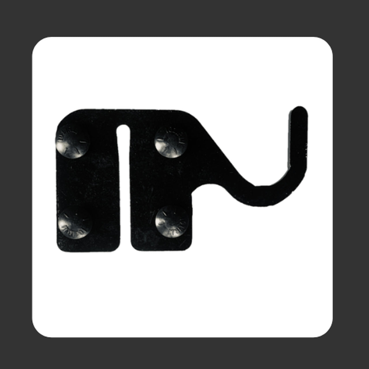 JC Slotted Hook Target Hanger Bracket H-JCSHOOK-B
