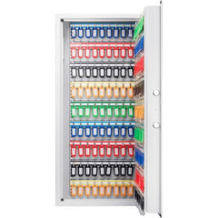 Barska AX13350 180 Keys Keypad Wall Key Cabinet White