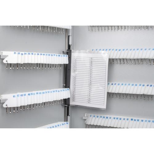 Barska CB13240 480 Key Cabinet Lock Box with White Tags