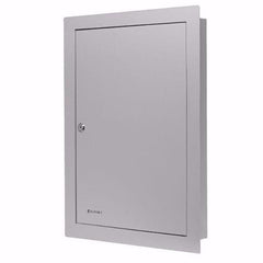 Barska CB13534 100 Keys Adjustable In Wall Key Cabinet with Flange Gray