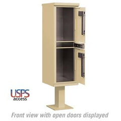 Salsbury Outdoor Parcel Locker (Includes Pedestal) - USPS Access