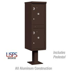 Salsbury Outdoor Parcel Locker (Includes Pedestal) - USPS Access