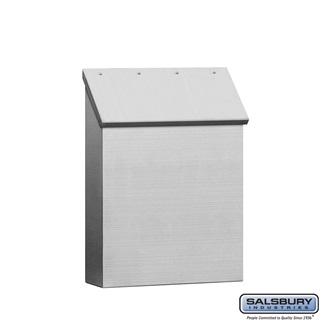 Salsbury Stainless Steel Mailbox - Standard - Vertical Style