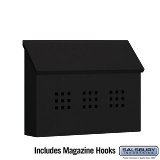 Salsbury Traditional Mailbox - Decorative - Horizontal Style