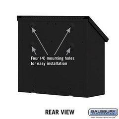 Salsbury Traditional Mailbox - Decorative - Horizontal Style
