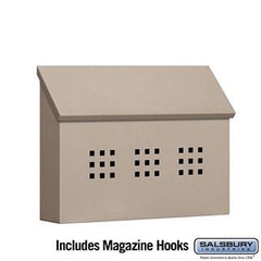 Salsbury Traditional Mailbox - Decorative - Horizontal Style