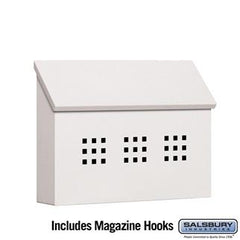 Salsbury Traditional Mailbox - Decorative - Horizontal Style