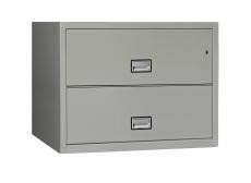 Phoenix Safe LAT2W31 31" 2 Drawer Lateral Size Fire File Cabinet