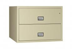 Phoenix Safe LAT2W31 31" 2 Drawer Lateral Size Fire File Cabinet