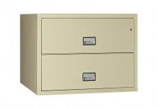 Phoenix Safe LAT2W38 38" 2 Drawer Lateral Size Fire File Cabinet