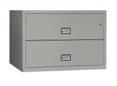 Phoenix Safe LAT2W44 44" 2 Drawer Lateral Size Fire File Cabinet