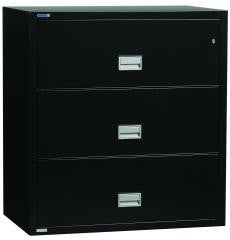 Phoenix Safe LAT3W31 31" 3 Drawer Lateral Size Fire File Cabinet