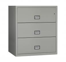 Phoenix Safe LAT3W31 31" 3 Drawer Lateral Size Fire File Cabinet