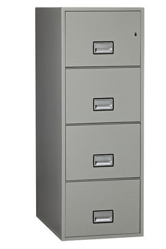 Phoenix Safe LGL4W31 31" 4 Drawer Legal Size Fire File Cabinet