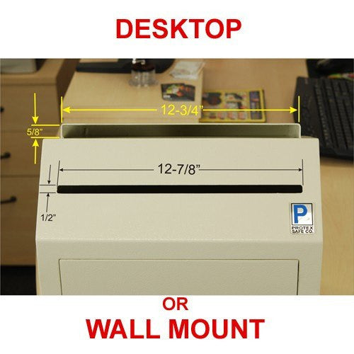 Protex SDL-500 Desktop/Wall Mounted Locking Payment Drop Box – securitygro