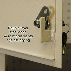 Protex WDC-160 Wall-Mount Locking Drop Box with Chute