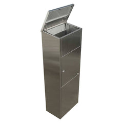 Qualarc ALX-600-SS Top Loading Mail / Parcel Box - Stainless Steel