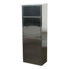 Qualarc ALX-600-SS Top Loading Mail / Parcel Box - Stainless Steel