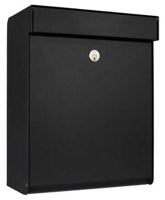 Qualarc ALX-GRM-BK Allux Grandform Locking Mailbox - Black