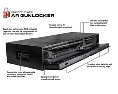 Hornady 98190 Rapid RFID Safe AR Gun Locker