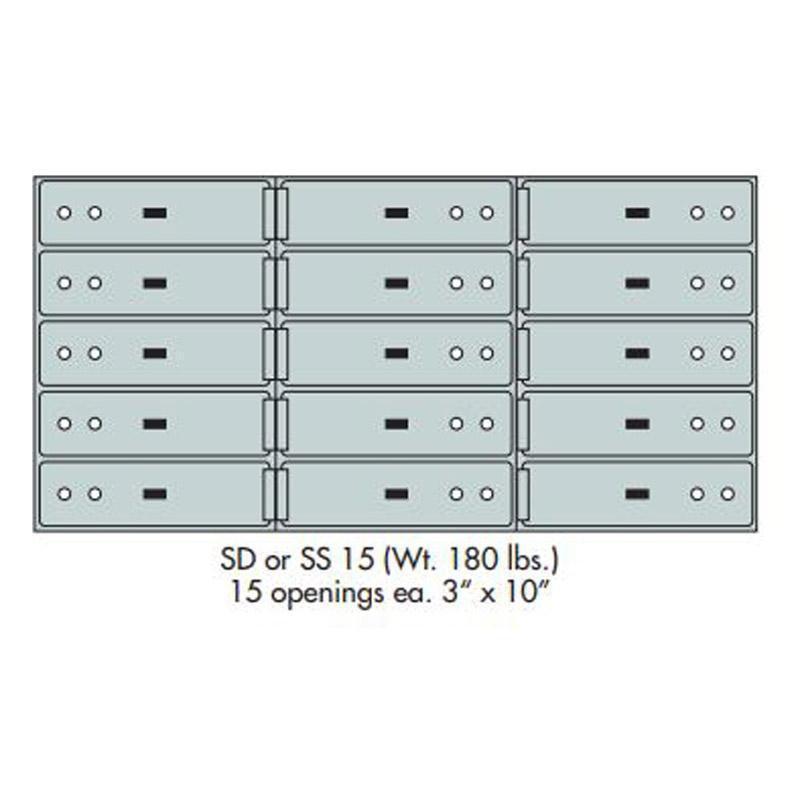 SafeandVaultStore SD-15 Safe Deposit Boxes (15 - 3