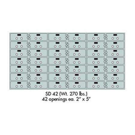 SafeandVaultStore SD-42 Safe Deposit Boxes (42 - 2