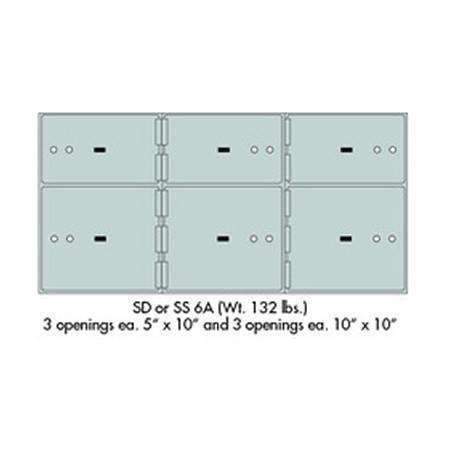 SafeandVaultStore SD-6A Safe Deposit Boxes 3 - 5