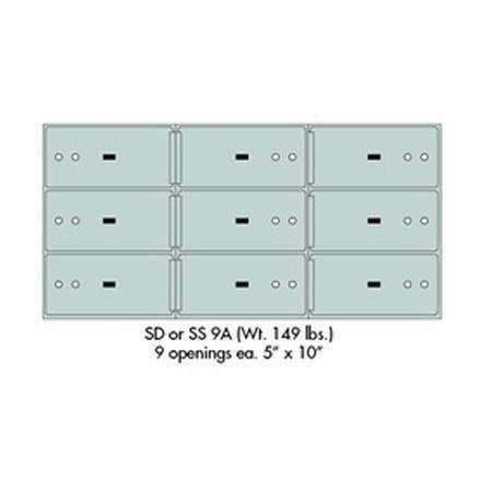 SafeandVaultStore SD-9A Safe Deposit Boxes (9 - 5