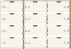 SafeandVaultStore SDBAX-12 AX Series Safe Deposit Boxes