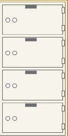 SafeandVaultStore SDBAXN-4 AXN Series Safe Deposit Boxes