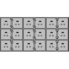 SafeandVaultStore SS-18 Modular Safe Deposit Boxes