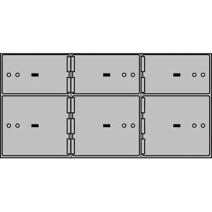 SafeandVaultStore SS-6A Modular Safe Deposit Boxes