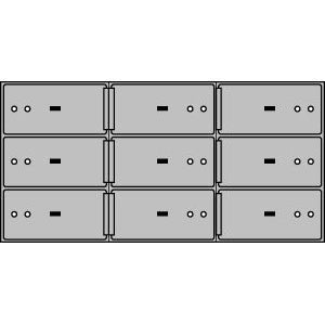 SafeandVaultStore SS-9A Modular Safe Deposit Boxes