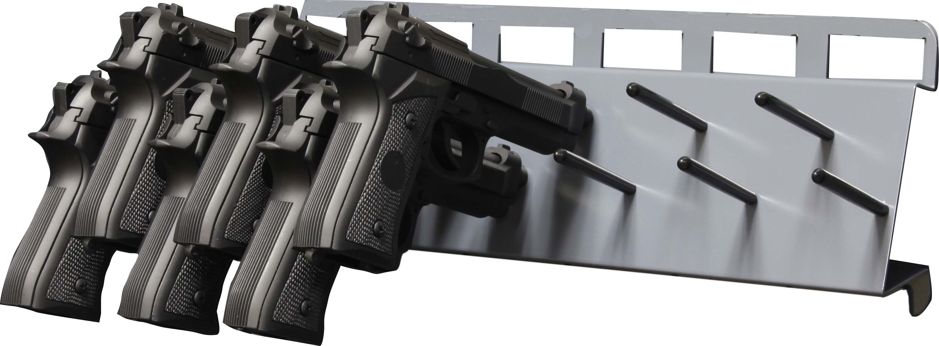 Pg Rack Security SecureIt SEC-52-628 Pistol Peg Rack - 11 Capacity (9mm or Larger ...