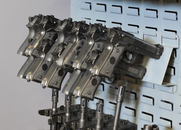 Pg Rack Security SecureIt SEC-52-628 Pistol Peg Rack - 11 Capacity (9mm or Larger ...