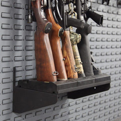 SecureIt SEC-SBS-06-01 Rifle and Gear Shelf - 6 Gun Capacity