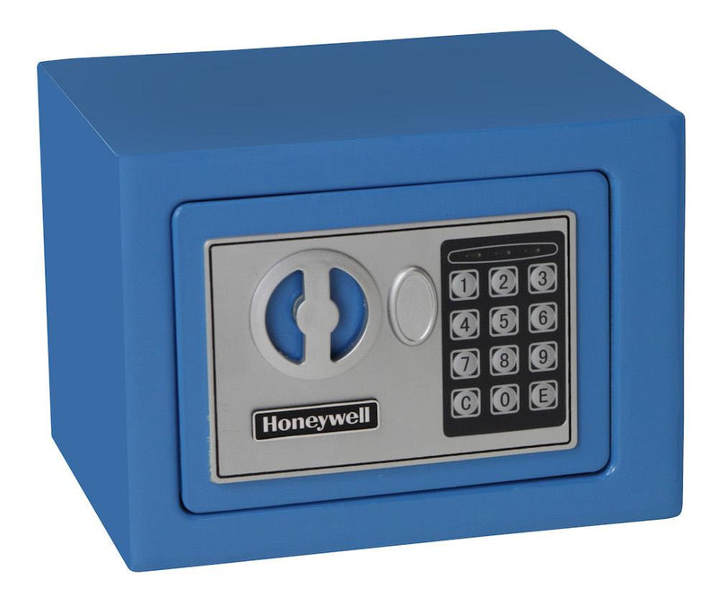 Honeywell 5005B Small Blue Steel Security Safe with Digital Lock