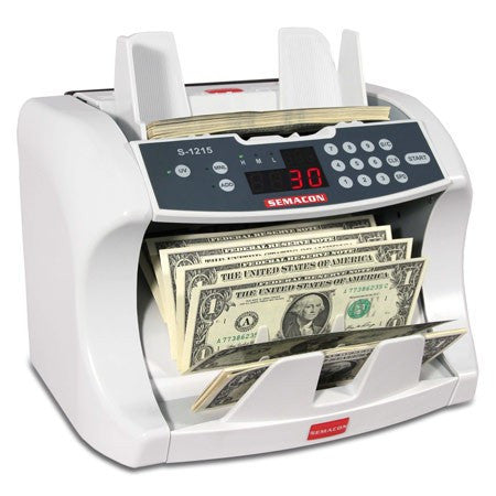 Semacon S-1215 Bank Grade Currency Counter (UV CF) S1215